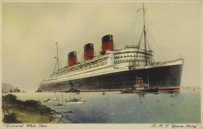 Vložka Cunard White Star Line RMS Queen Mary od English School