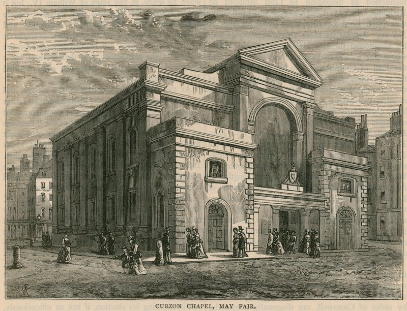 Curzonova kaple, Mayfair od English School
