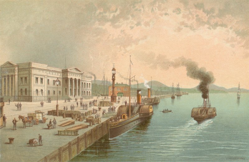 Custom House Quay, Greenock od English School