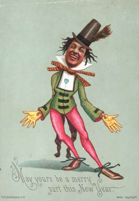 Dandy Man, novoroční přání od English School