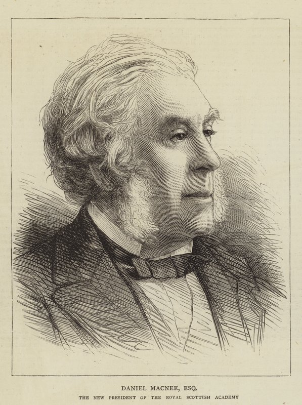 Daniel Macnee, Esquire (rytina) od English School
