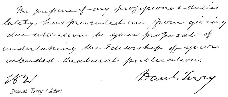Daniel Terry (herec) od English School