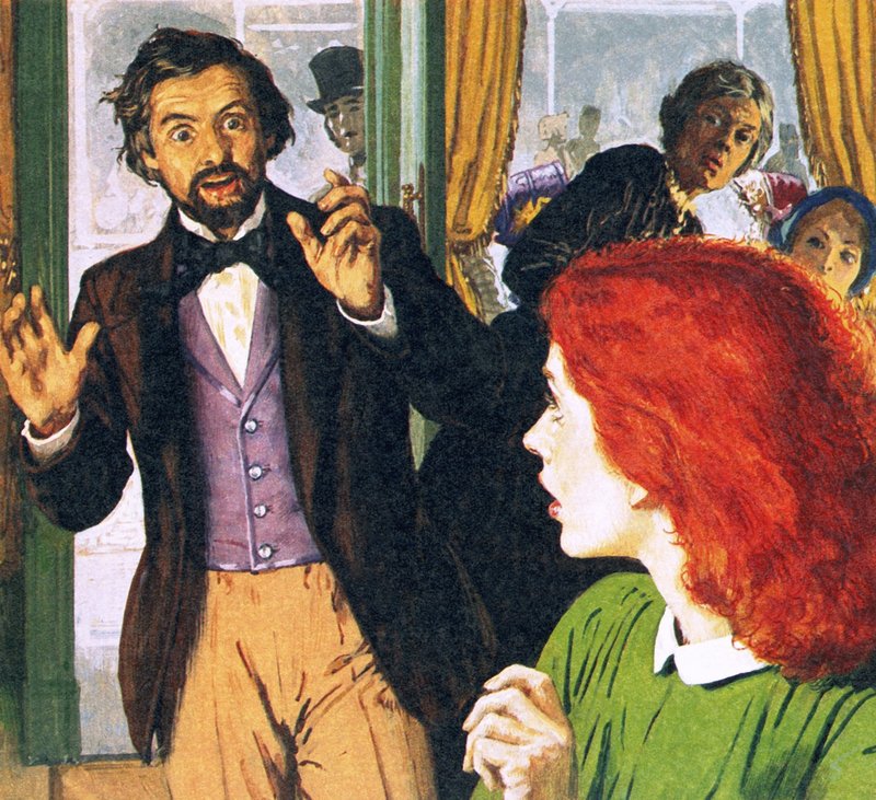 Dante Gabriel Rossetti a jeho dokonalá modelka Elizabeth Siddal od English School