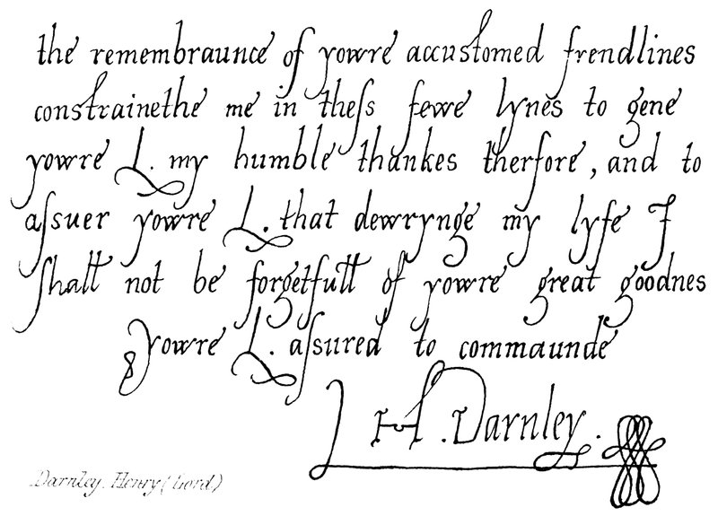 Darnley, Henry (Pán) od English School