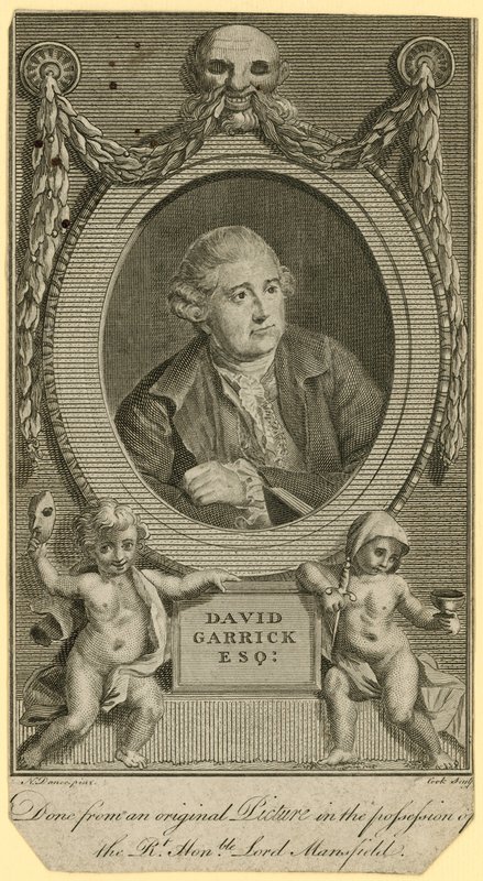 David Garrick , herec od English School