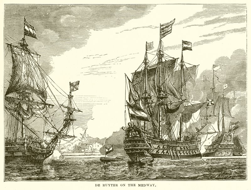 De Ruyter na Medway od English School