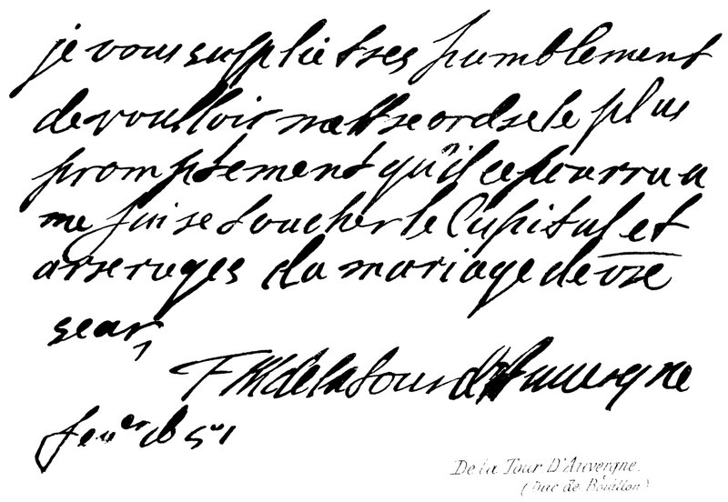 Z věže Auvergne. (Vévoda z Bouillonu) od English School