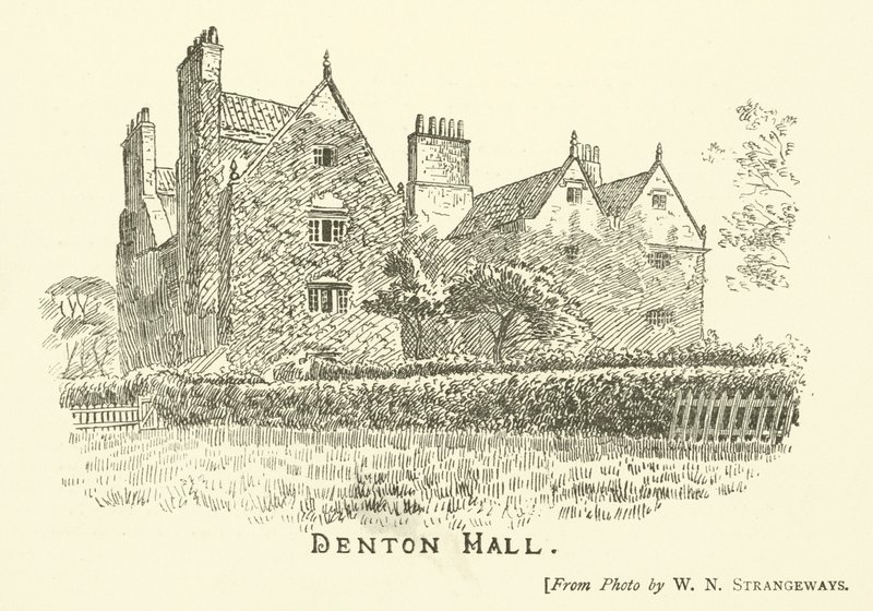 Denton Hall (rytina) od English School