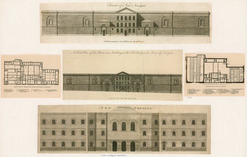 Design pro věznici Newgate od English School