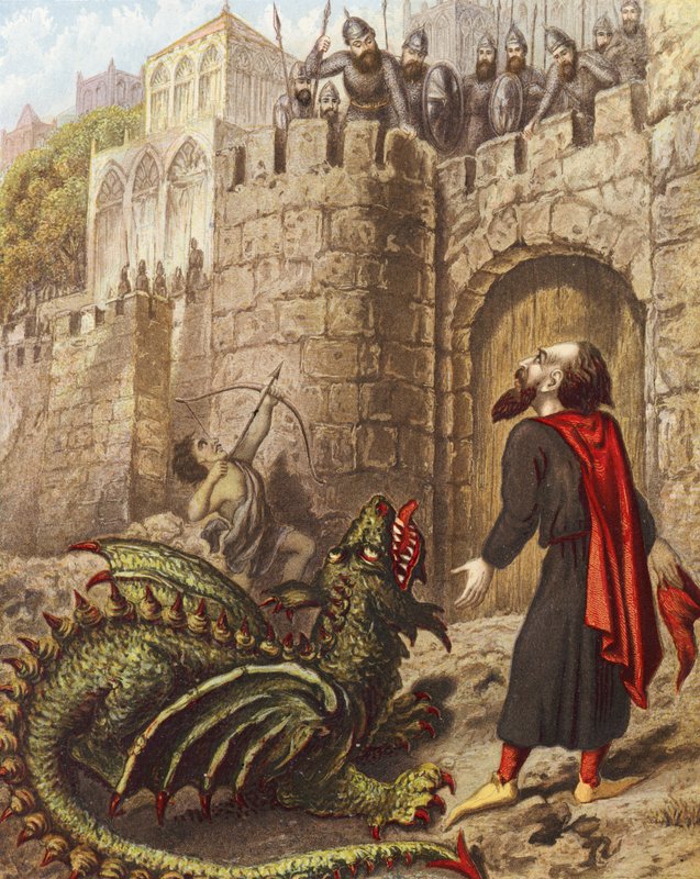 Diabolus, Ill-Pause a Tisiphone před branami Mansoulu od English School