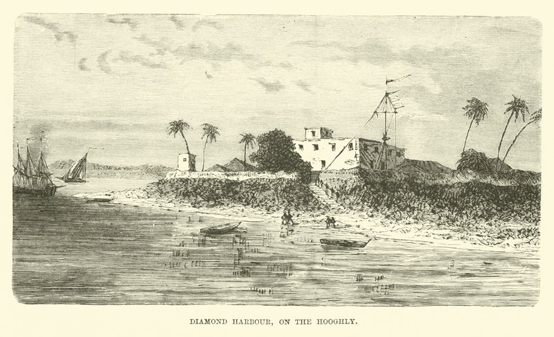 Diamond Harbour, na Hooghly od English School