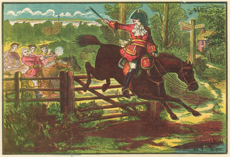 Dick Turpin vzdoruje běžcům z Bow Street od English School