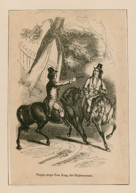 Dick Turpin zastaví Toma Kinga, Highwaymana od English School