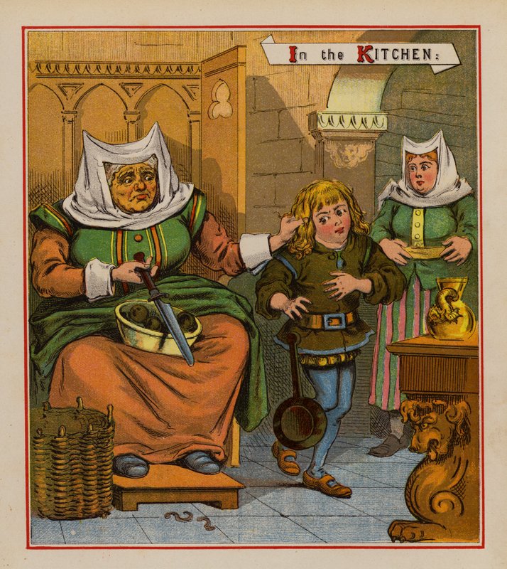 Dick Whittington a jeho kočka (barevné lito) od English School