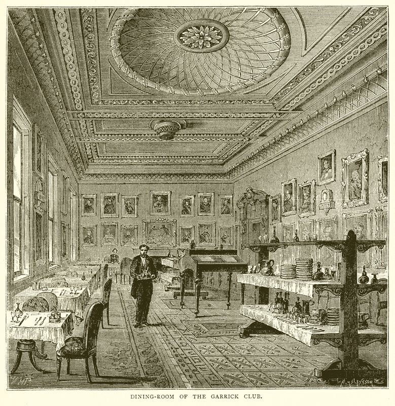 Jídelna klubu Garrick od English School