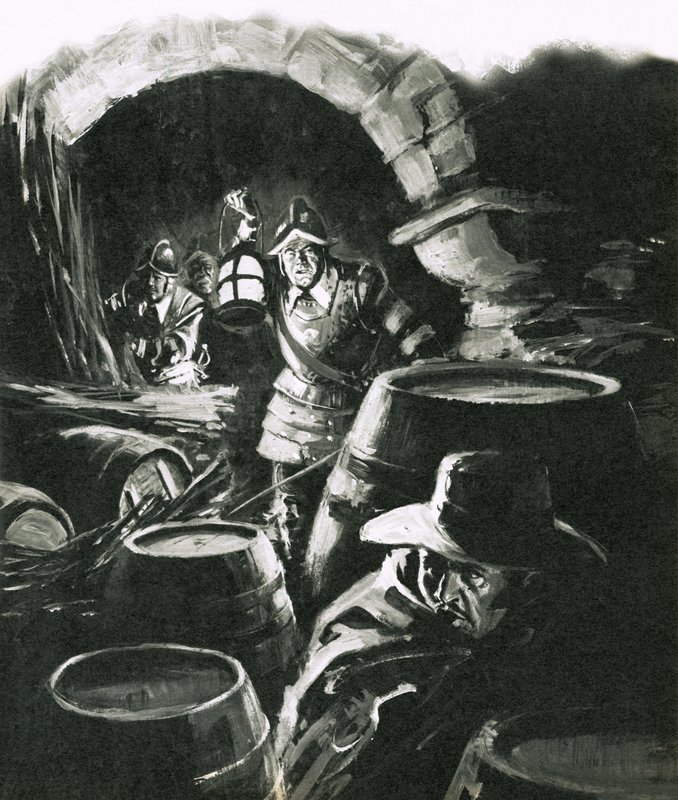 Objevte Guye Fawkese z The Gunpowder Plot od English School