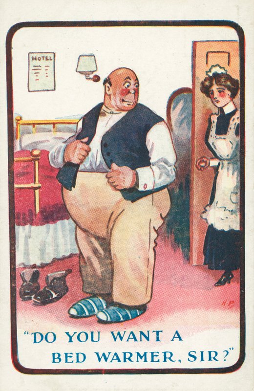Chcete vyhřívanou postel, pane? od English School