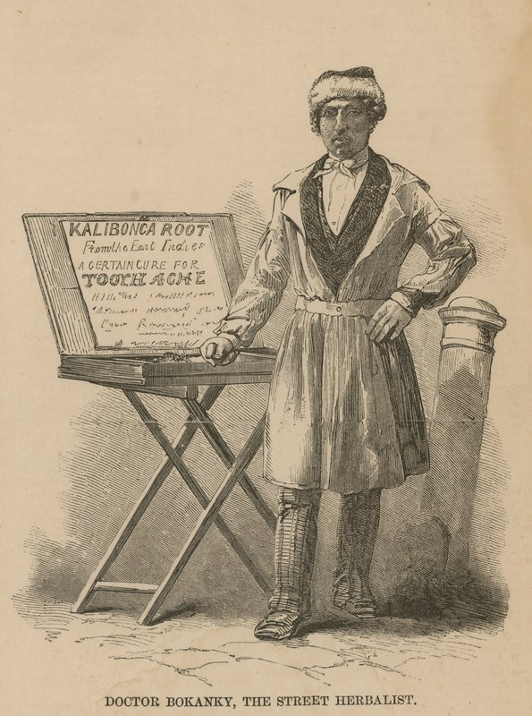 Doktor Bokanky, pouliční bylinkář od English School