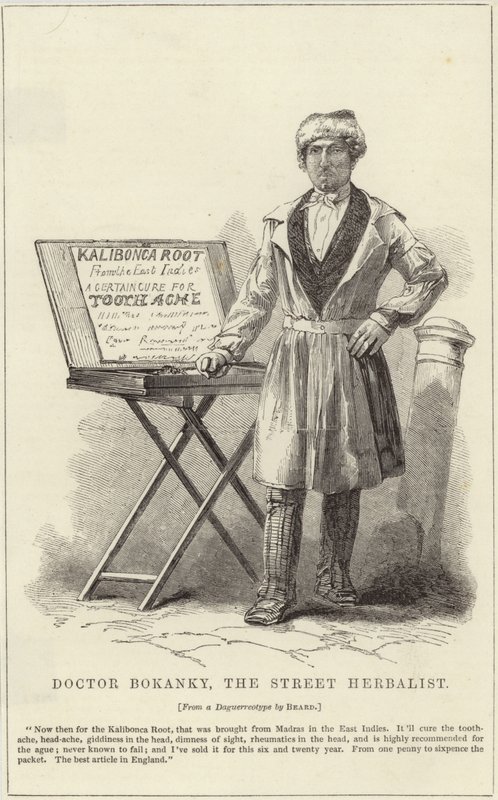 Doktor Bokanky pouliční bylinkář od English School