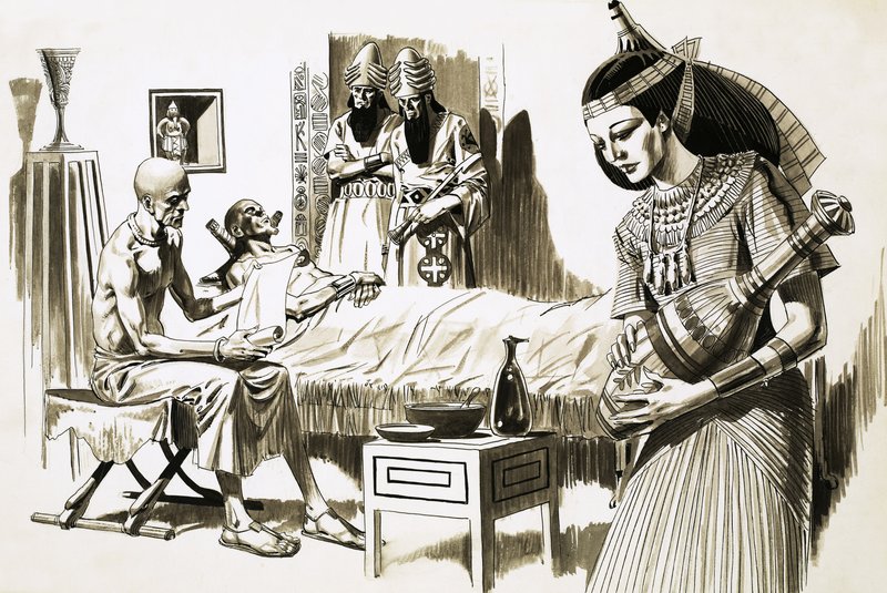 Lékaři starověkého Egypta od English School
