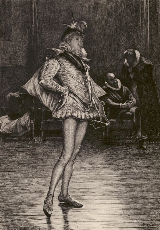 "Znáš tuhle vodní mušku Leptal G. W. Rhead podle J. Pettieho, RA (litografie) od English School