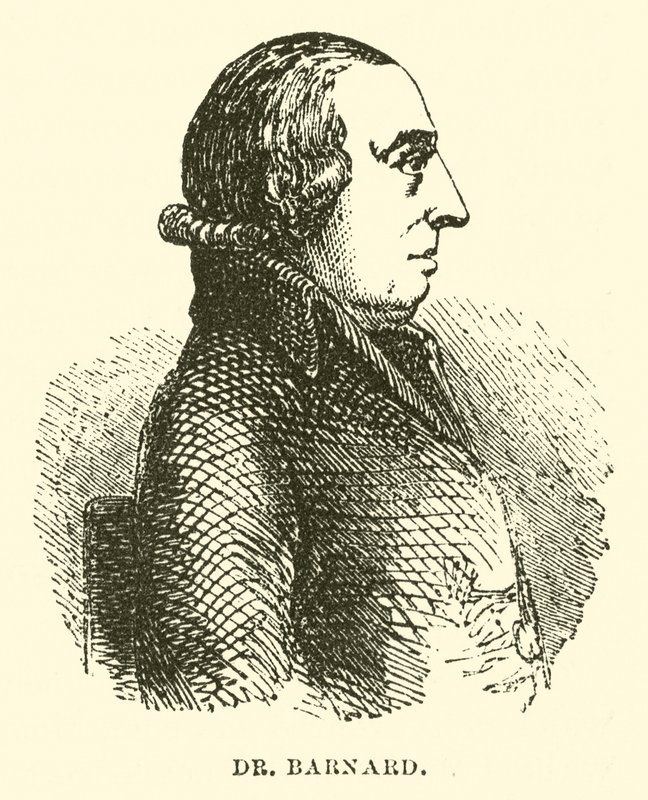 Dr Barnard (rytina) od English School