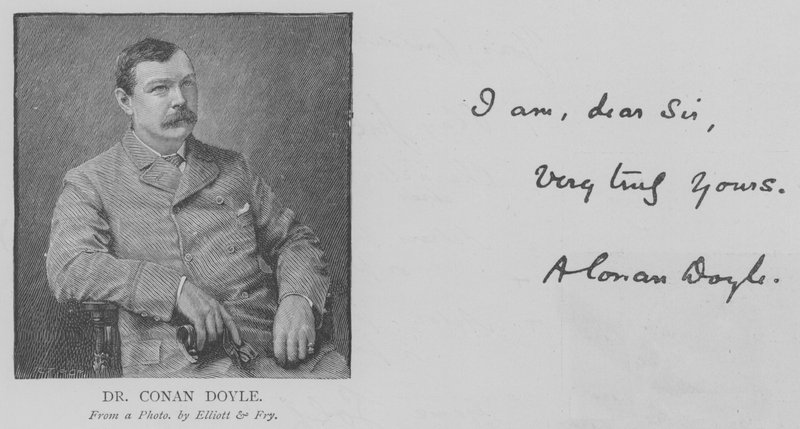 Dr Conan Doyle (rytina) od English School