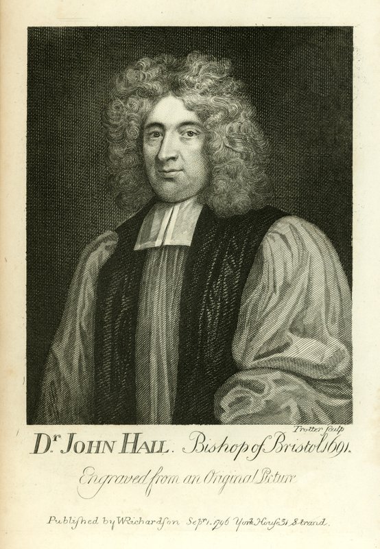 Dr John Hall, biskup z Bristolu od English School