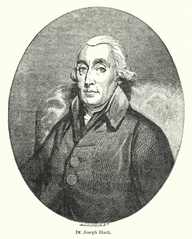 Dr Joseph Black (rytina) od English School