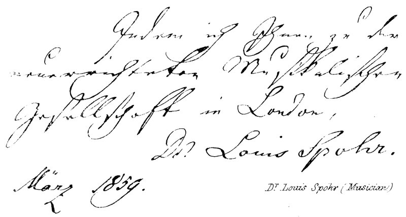 Dr Louis Spohr (hudebník) od English School