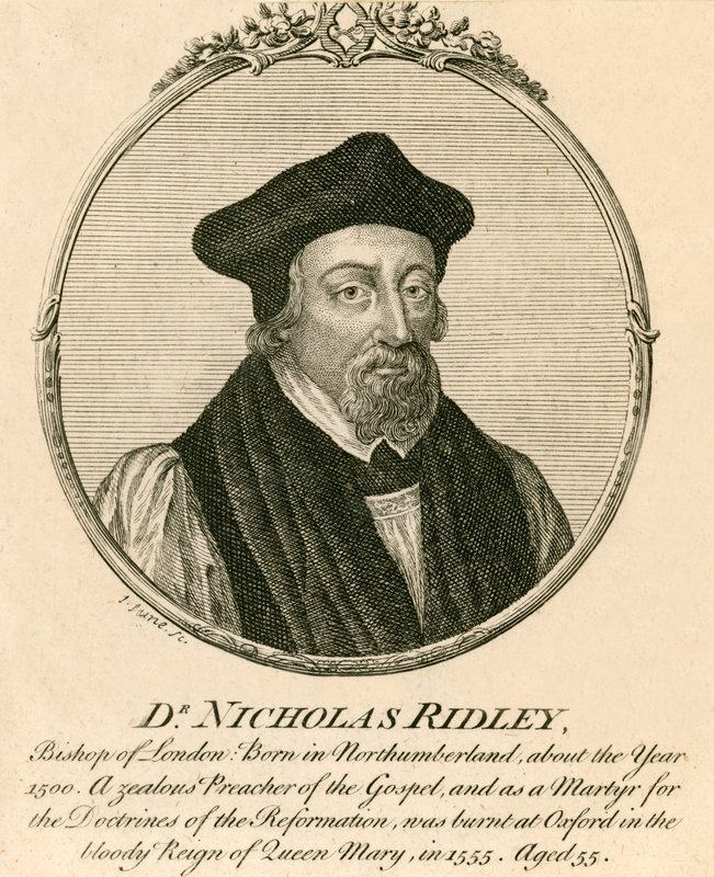 doktor Nicholas Ridley od English School