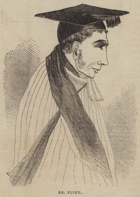 Dr Pusey (rytina) od English School