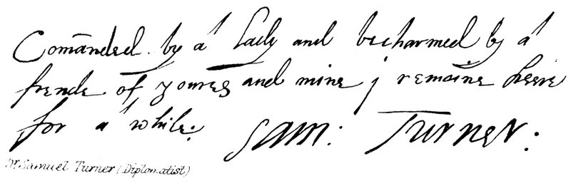 Dr Samuel Turner (diplomat) od English School