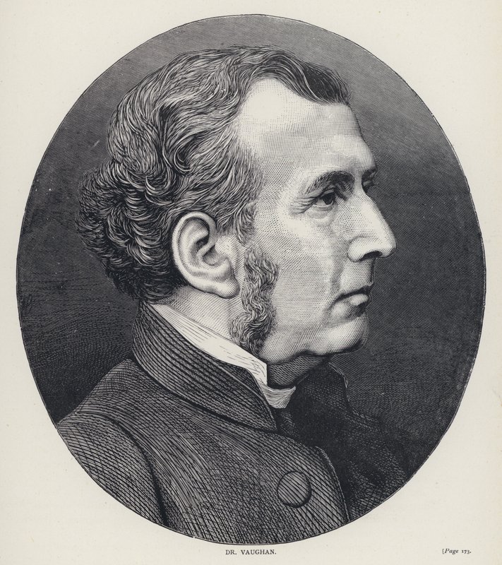 Dr. Vaughan (rytina) od English School