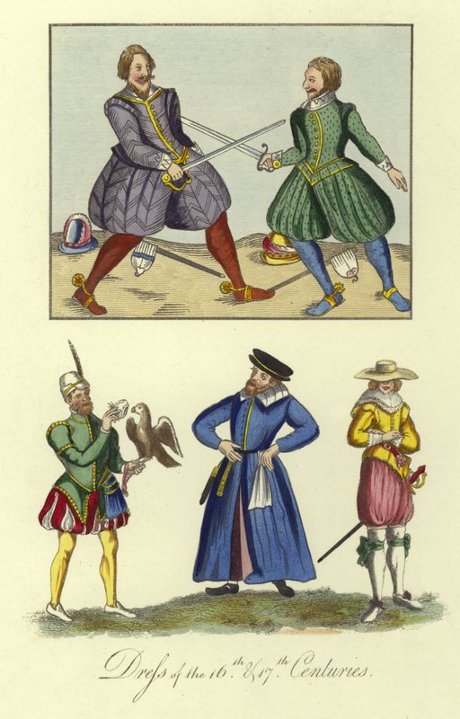 Oděv 16. a 17. století od English School