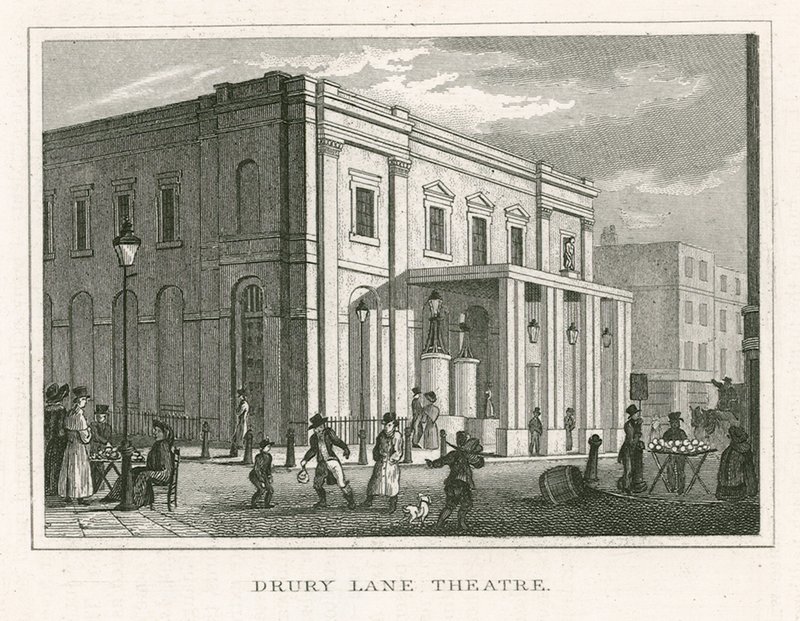 Divadlo Drury Lane, Londýn od English School