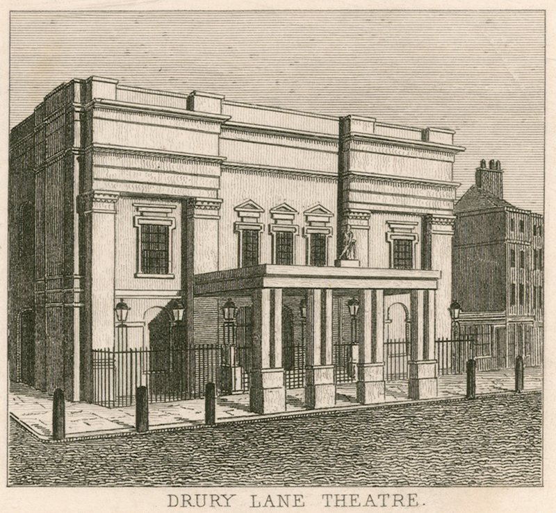Divadlo Drury Lane, Londýn od English School