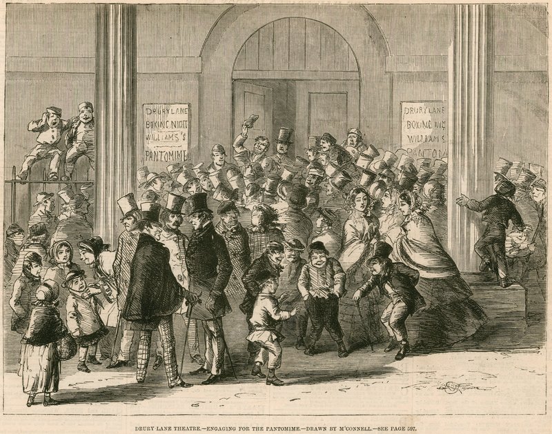 Divadlo Drury Lane, Londýn – angažmá pro Pantomimu od English School