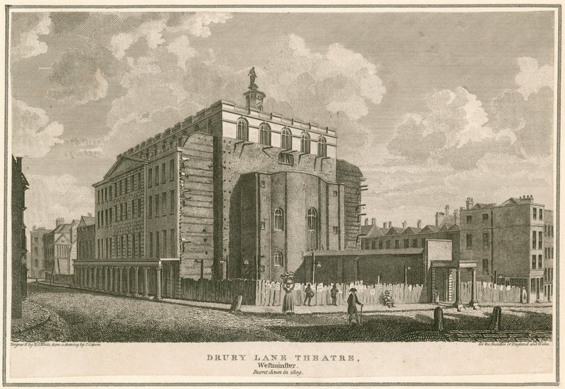 Drury Lane Theatre, Westminster, Londýn od English School