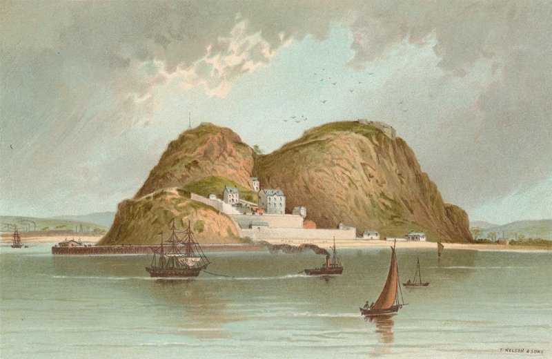Hrad Dumbarton od English School