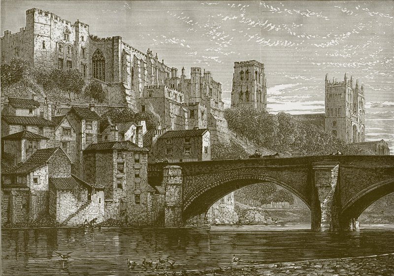 Durham, od řeky od English School