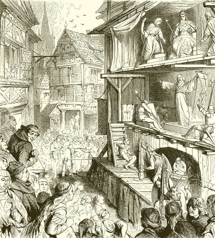 Rané drama: Pašijová hra od English School