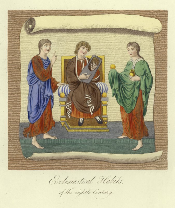 Církevní zvyky 8. století od English School