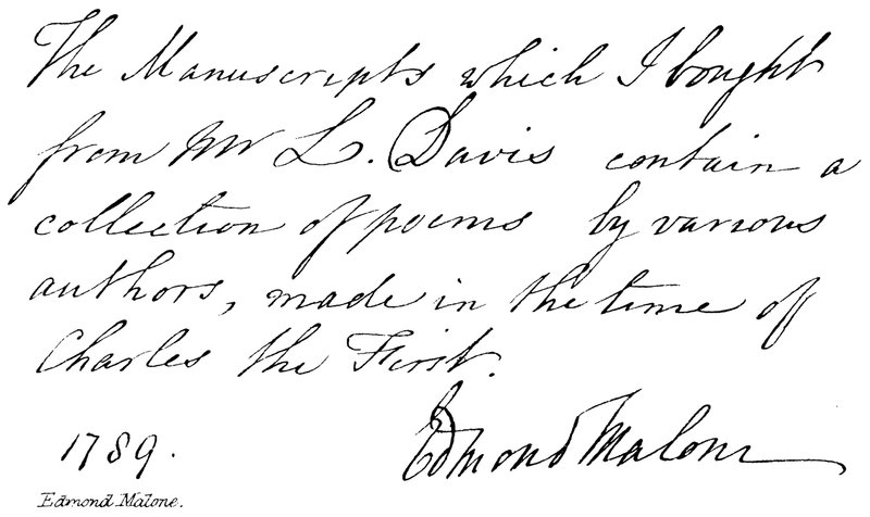 Edmond Malone od English School