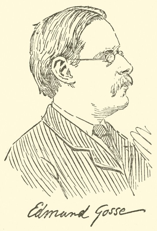Edmund Gosse (rytina) od English School