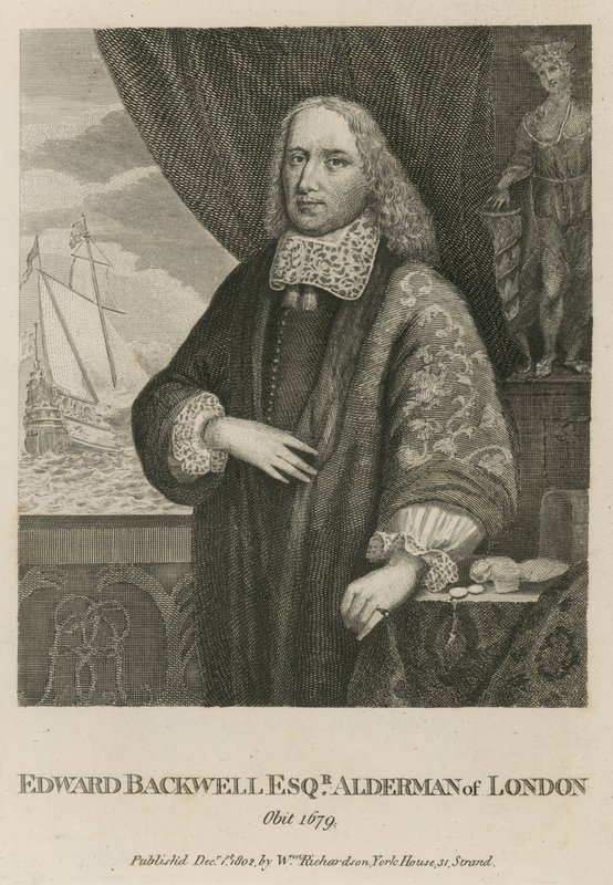 Edward Backwell, radní z Londýna od English School