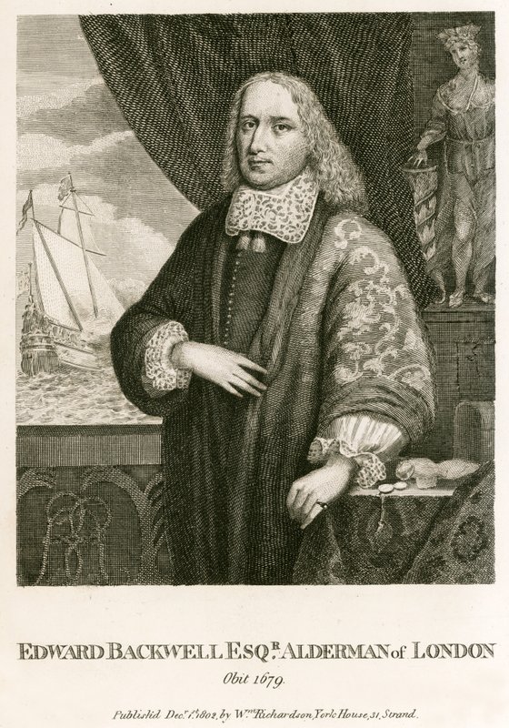 Edward Backwell, radní z Londýna od English School