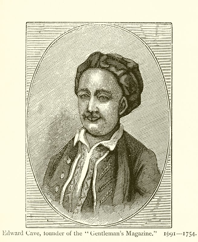 Edward Cave, zakladatel časopisu Gentlemans od English School