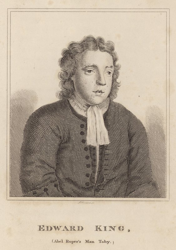 Edward King, Abel Ropers Man Toby od English School