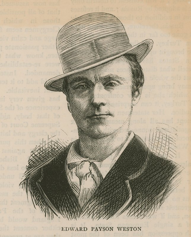 Edward Payson Weston od English School